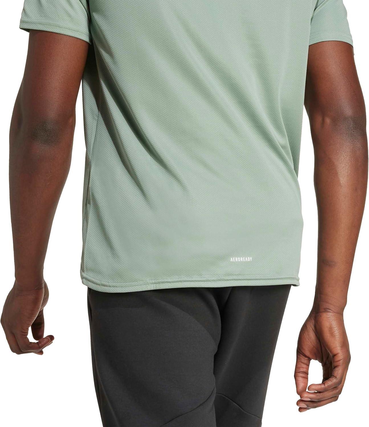 imageadidas Mens Designed 4 Movement TeeSilver GreenWhite