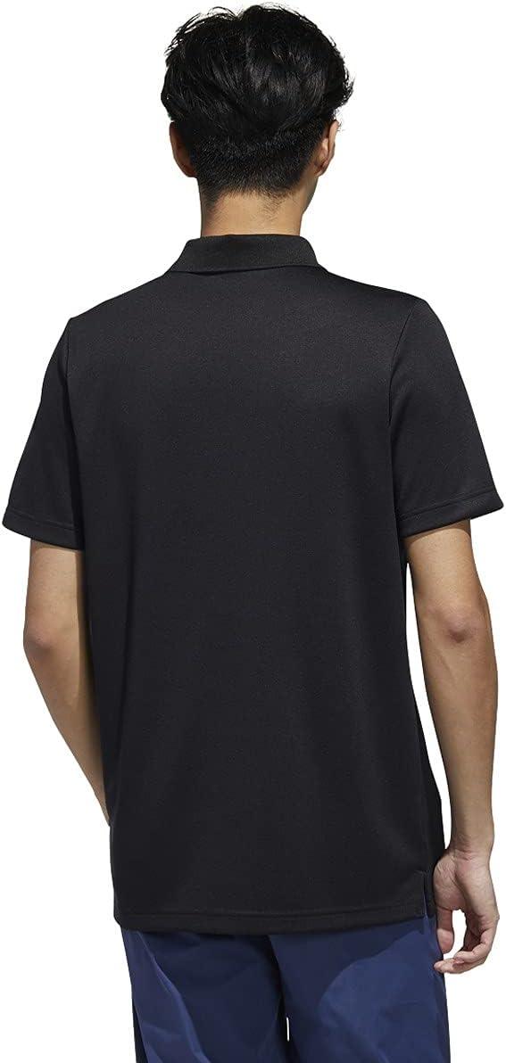 imageadidas Mens Designed to Move 3Stripes Polo ShirtBlackWhite