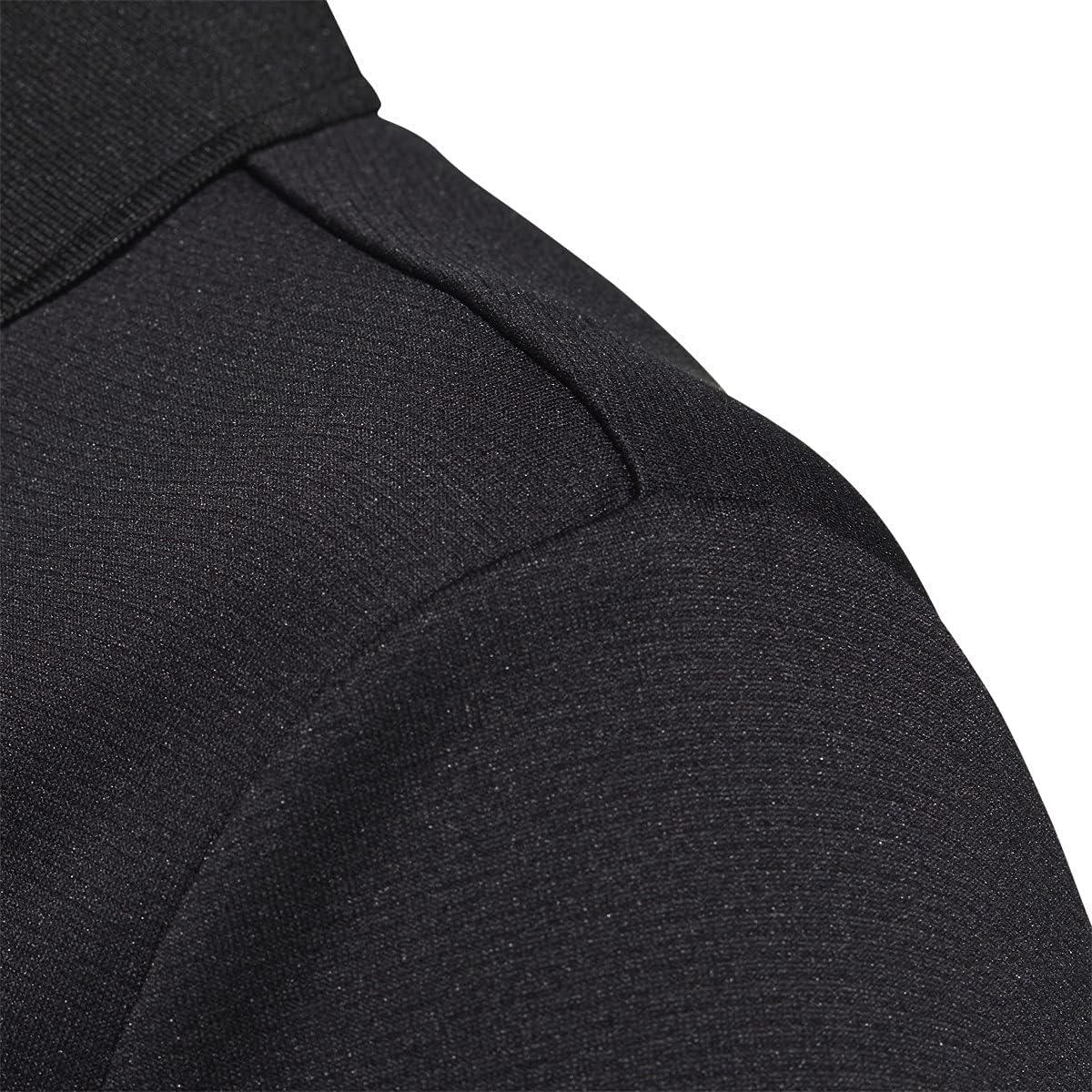 imageadidas Mens Designed to Move 3Stripes Polo ShirtBlackWhite