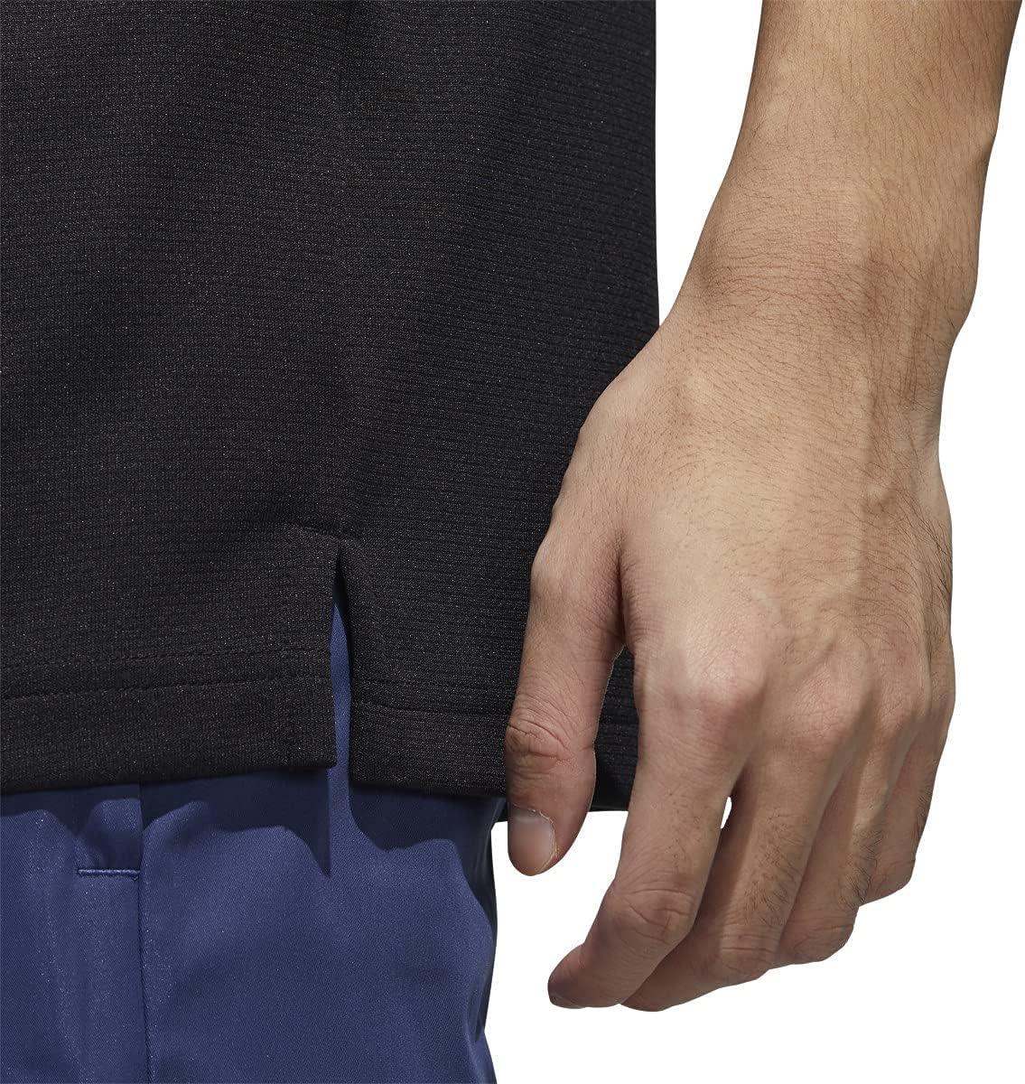 imageadidas Mens Designed to Move 3Stripes Polo ShirtBlackWhite