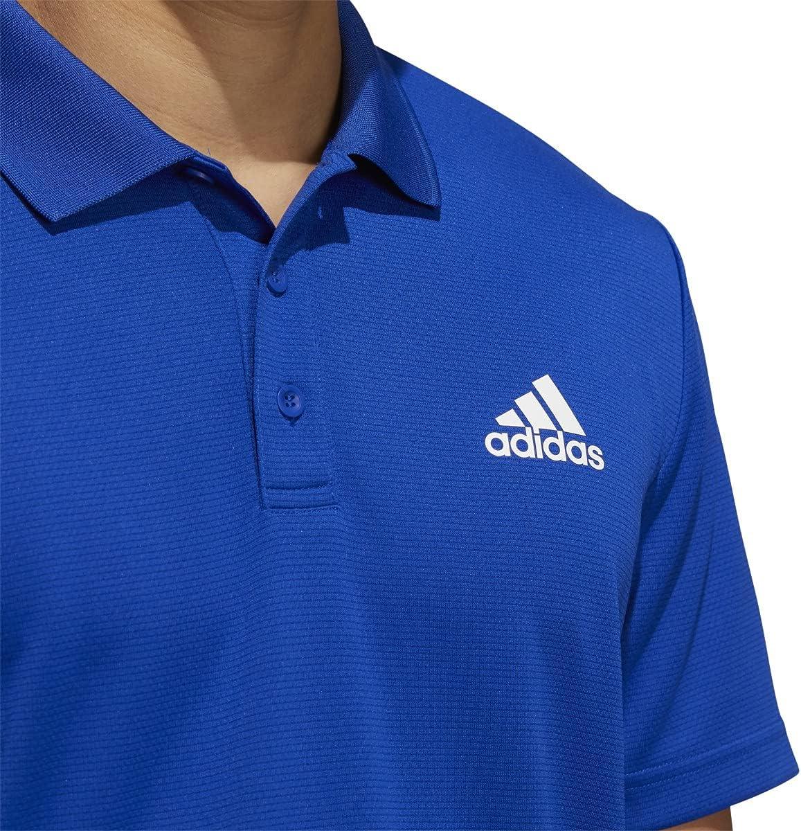 imageadidas Mens Designed to Move 3Stripes Polo ShirtRoyal Blue