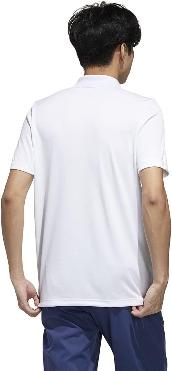 imageadidas Mens Designed to Move 3Stripes Polo ShirtWhiteBlack