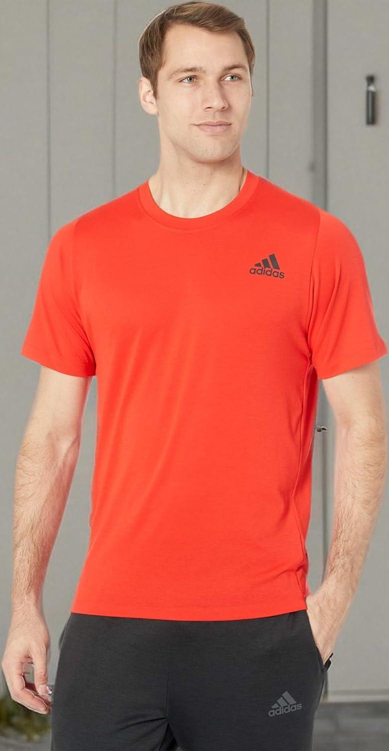 imageadidas Mens FreeLift TeeActive Red