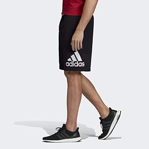imageadidas Mens Loungewear Must Haves Badge of Sport ShortsBlackWhite