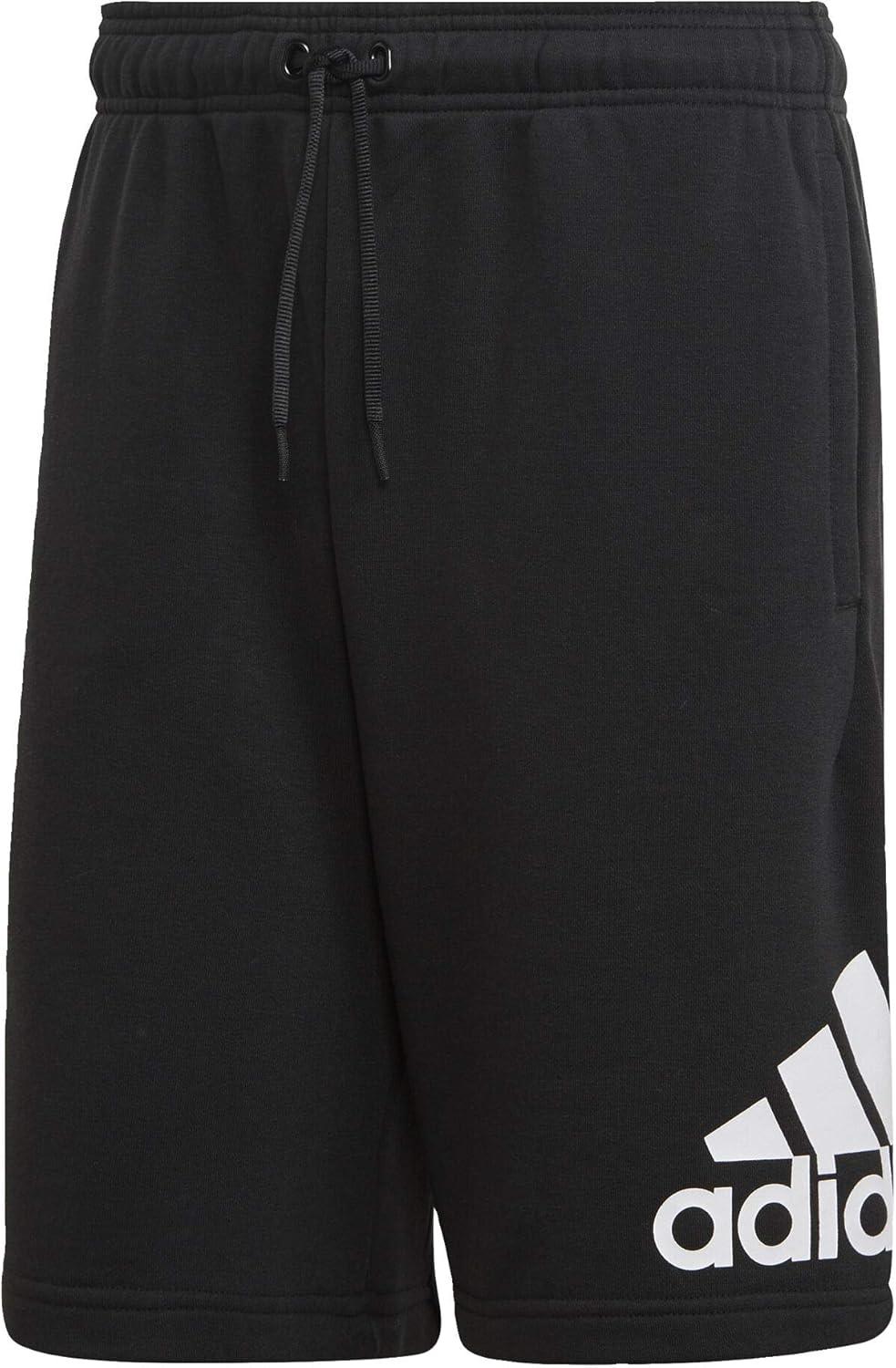 imageadidas Mens Loungewear Must Haves Badge of Sport ShortsBlackWhite
