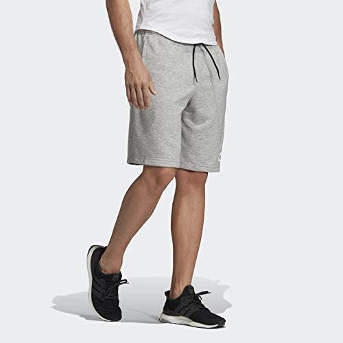 imageadidas Mens Loungewear Must Haves Badge of Sport ShortsMedium Grey HeatherWhite
