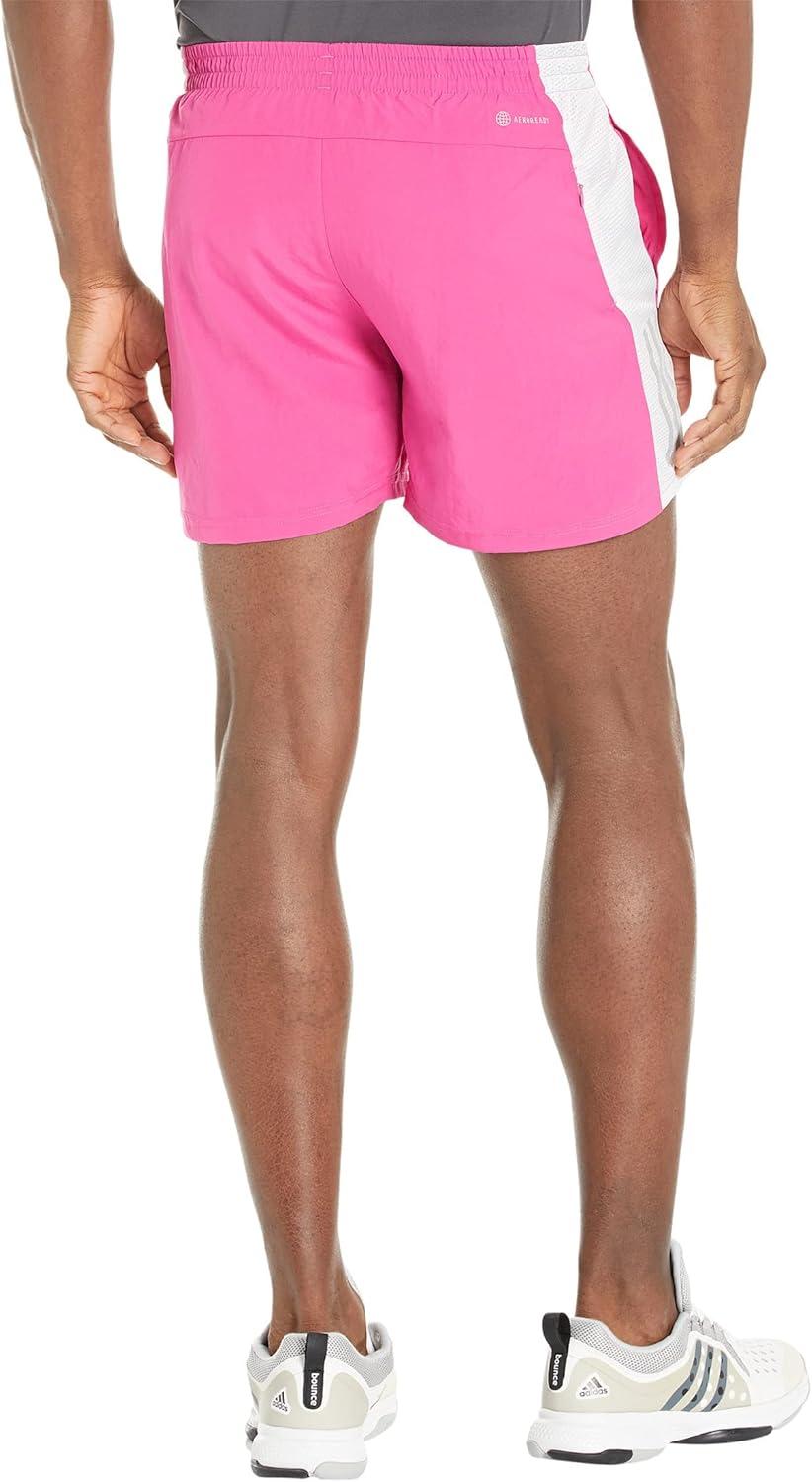 imageadidas Mens Own The Run ShortsSemi Lucid FuchsiaWhiteReflective Silver