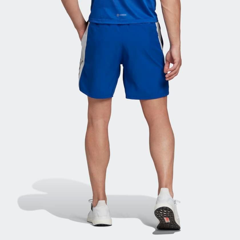 imageadidas Mens Own The Run ShortsTeam Royal BlueWhiteReflective Silver