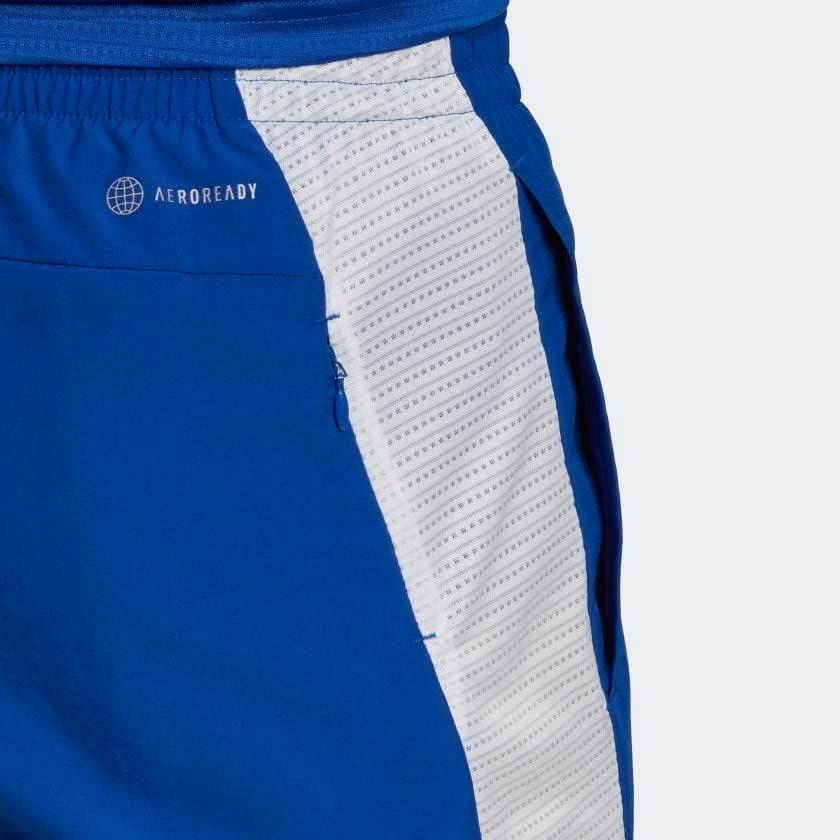 imageadidas Mens Own The Run ShortsTeam Royal BlueWhiteReflective Silver
