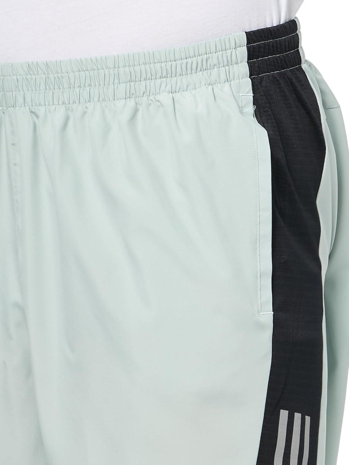 imageadidas Mens Own The Run ShortsWonder SilverBlack