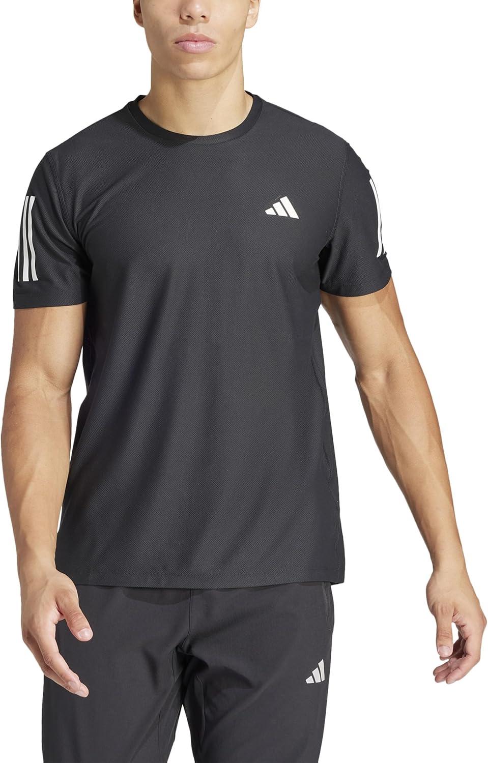 imageadidas Mens Own The Run TShirtBlack