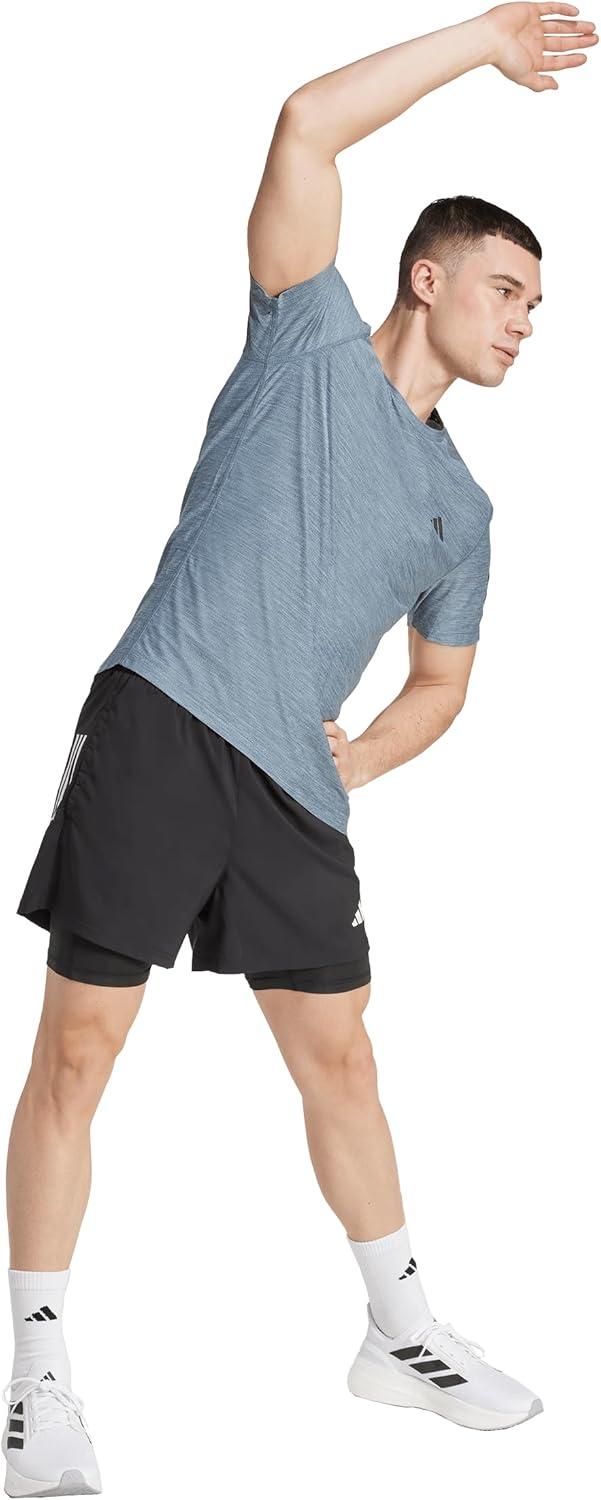 imageadidas Mens Own The Run TShirtPreloved InkWhite