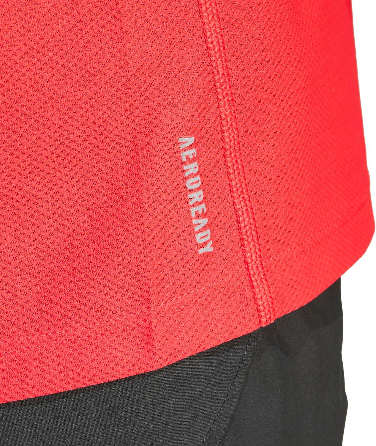 imageadidas Mens Own The Run TShirtPure Ruby