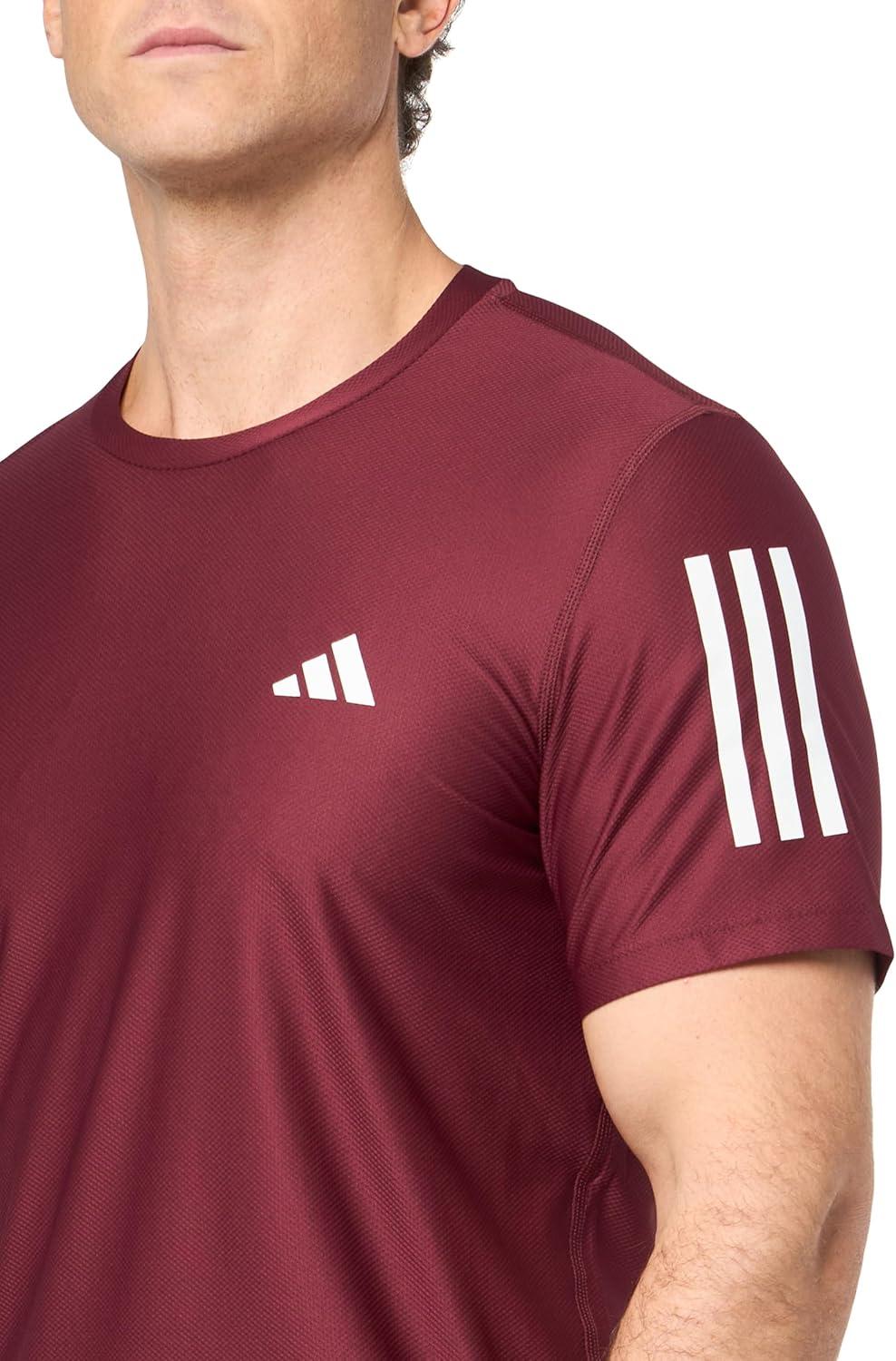 imageadidas Mens Own The Run TShirtShadow Red