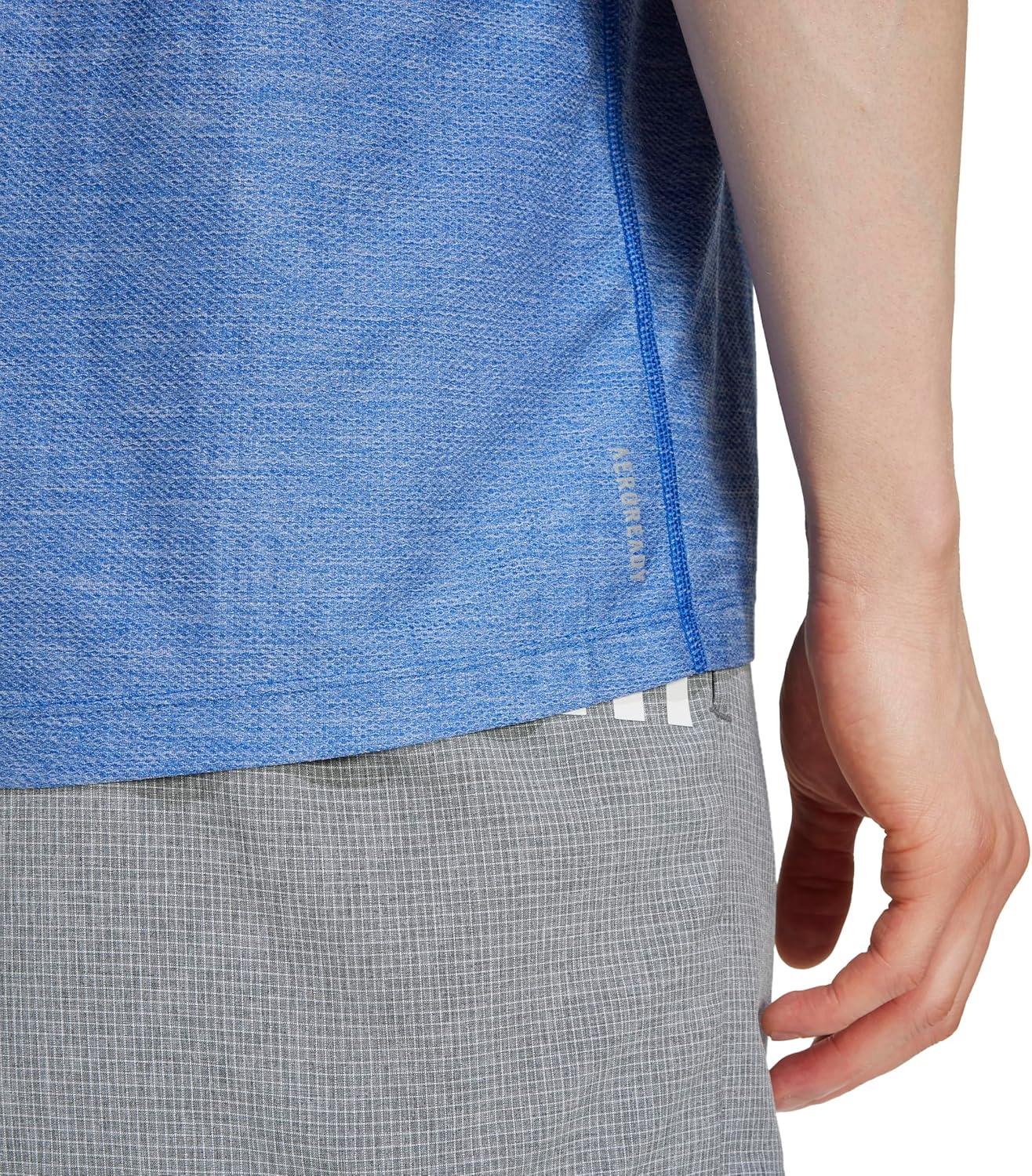 imageadidas Mens Own The Run TShirtTeam Royal BlueWhite Melange