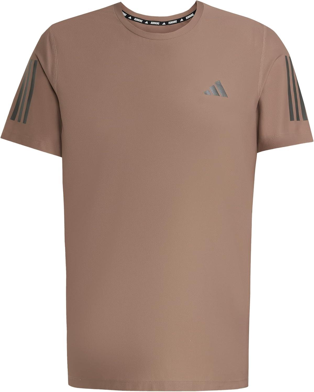 imageadidas Mens Own The Run TShirtTrace Brown