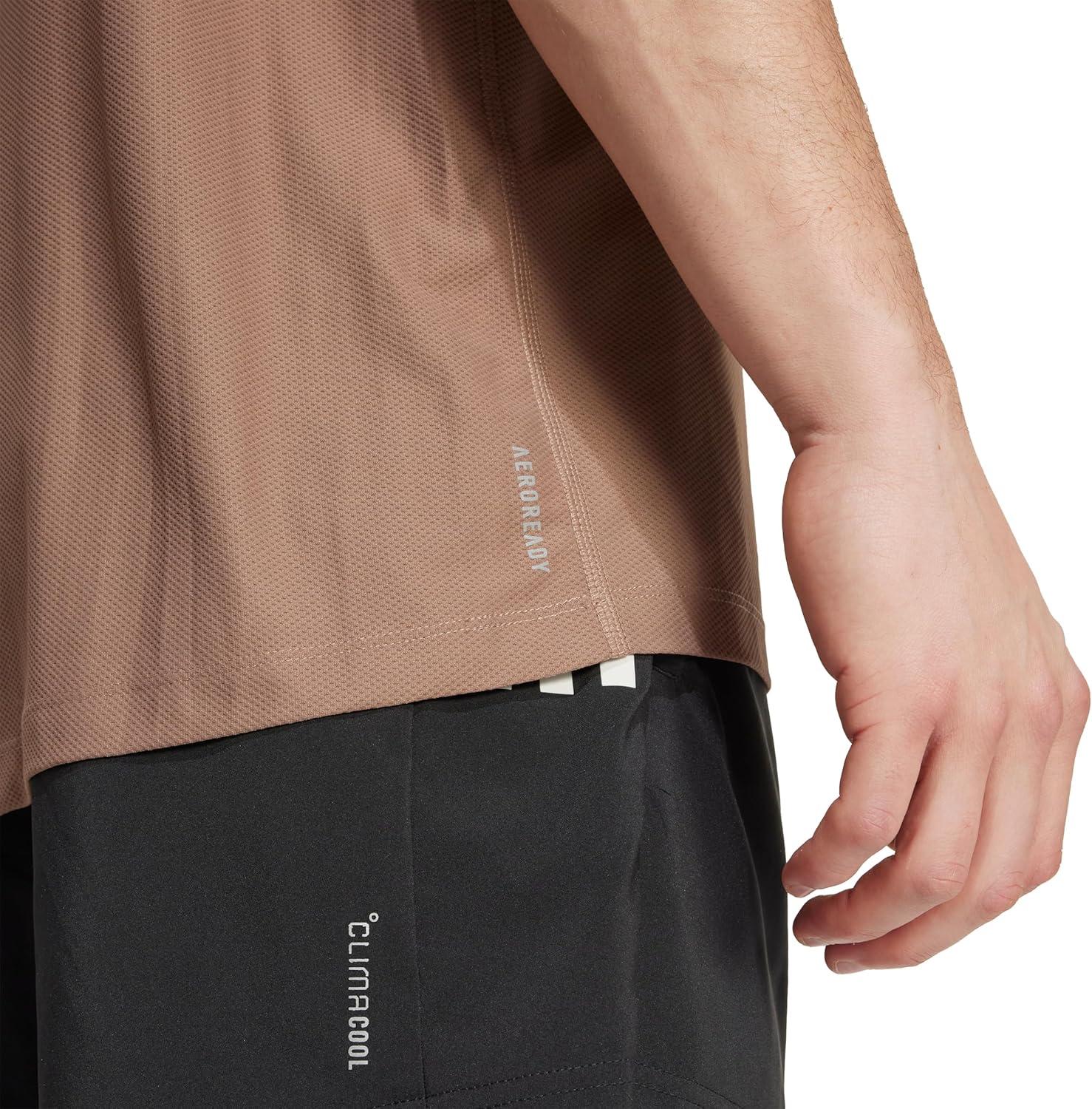 imageadidas Mens Own The Run TShirtTrace Brown