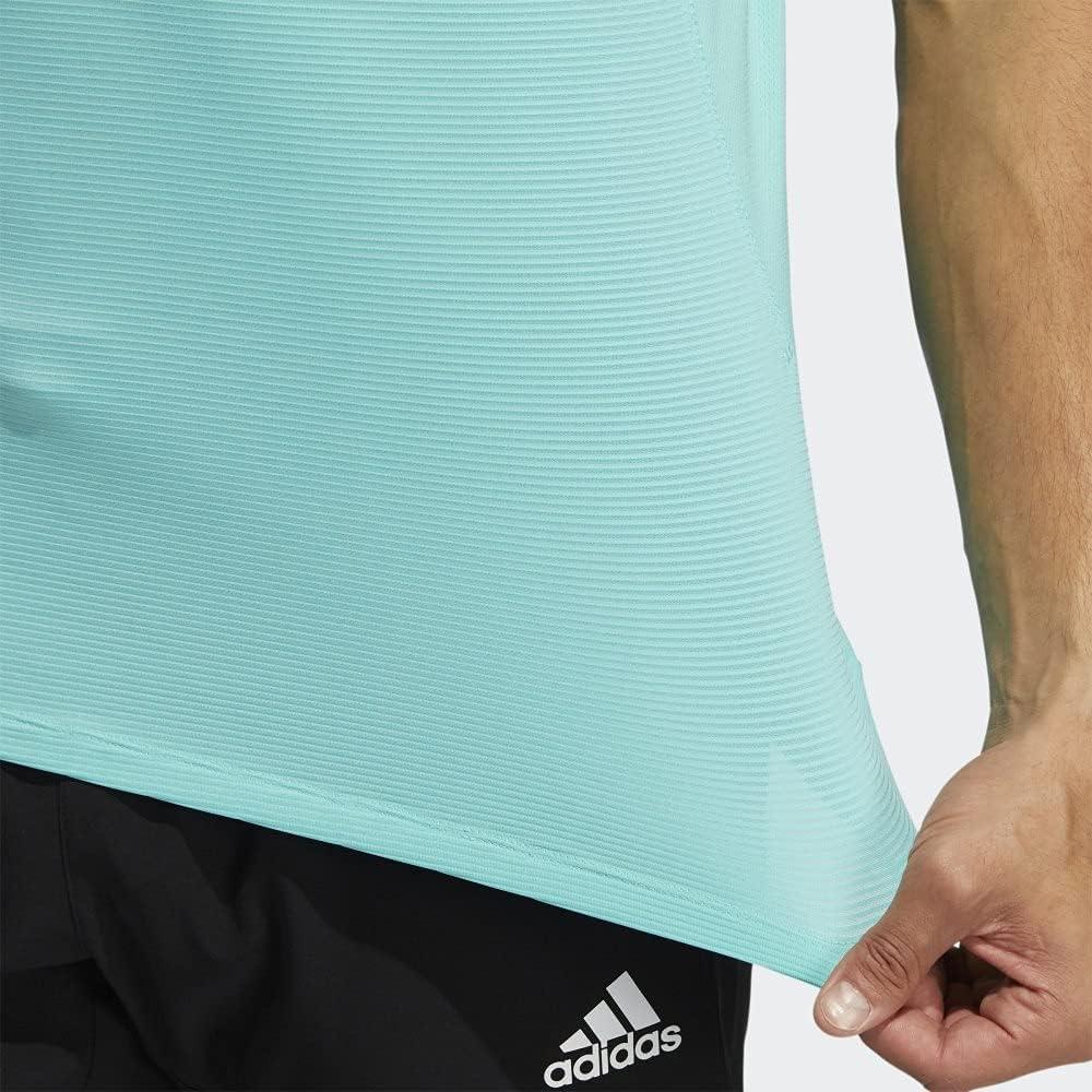 imageadidas Mens Primeblue Designed 2 Move 3Stripes TeeAcid Mint