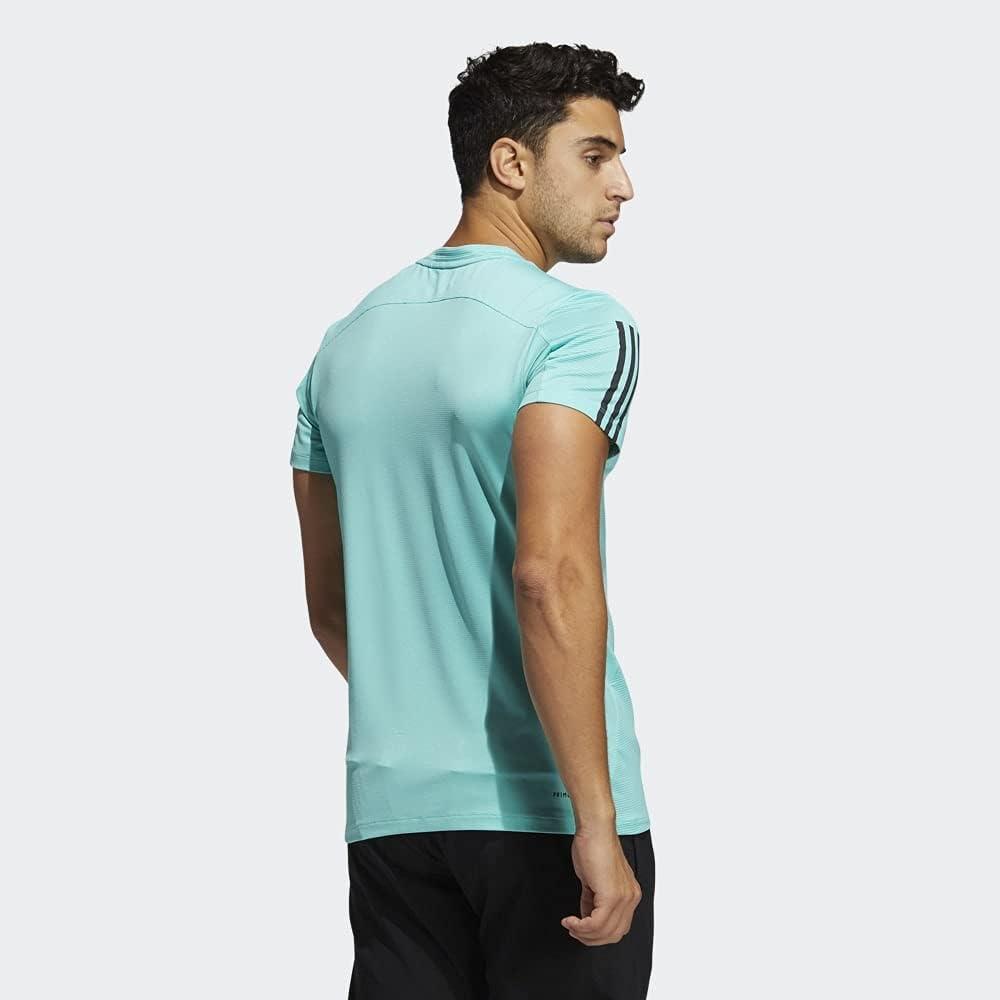 imageadidas Mens Primeblue Designed 2 Move 3Stripes TeeAcid Mint