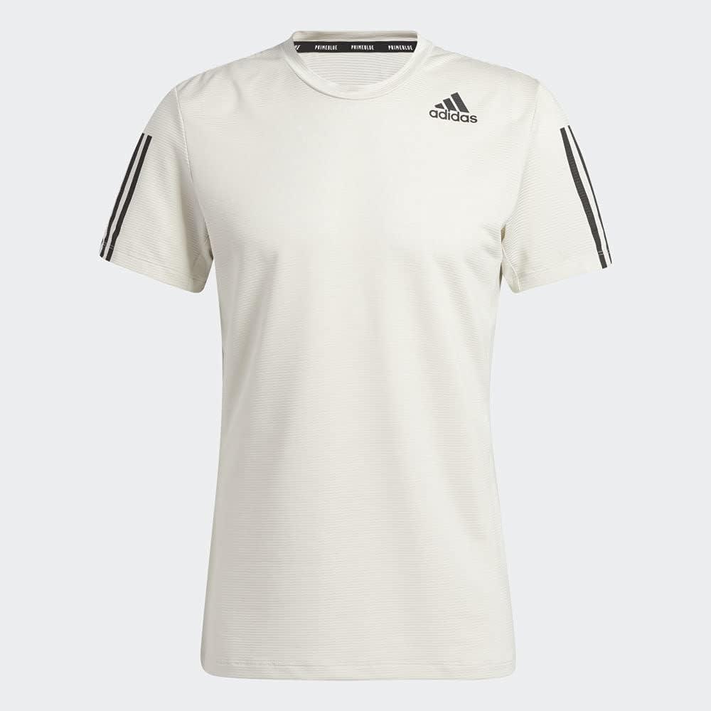 imageadidas Mens Primeblue Designed 2 Move 3Stripes TeeAlumina