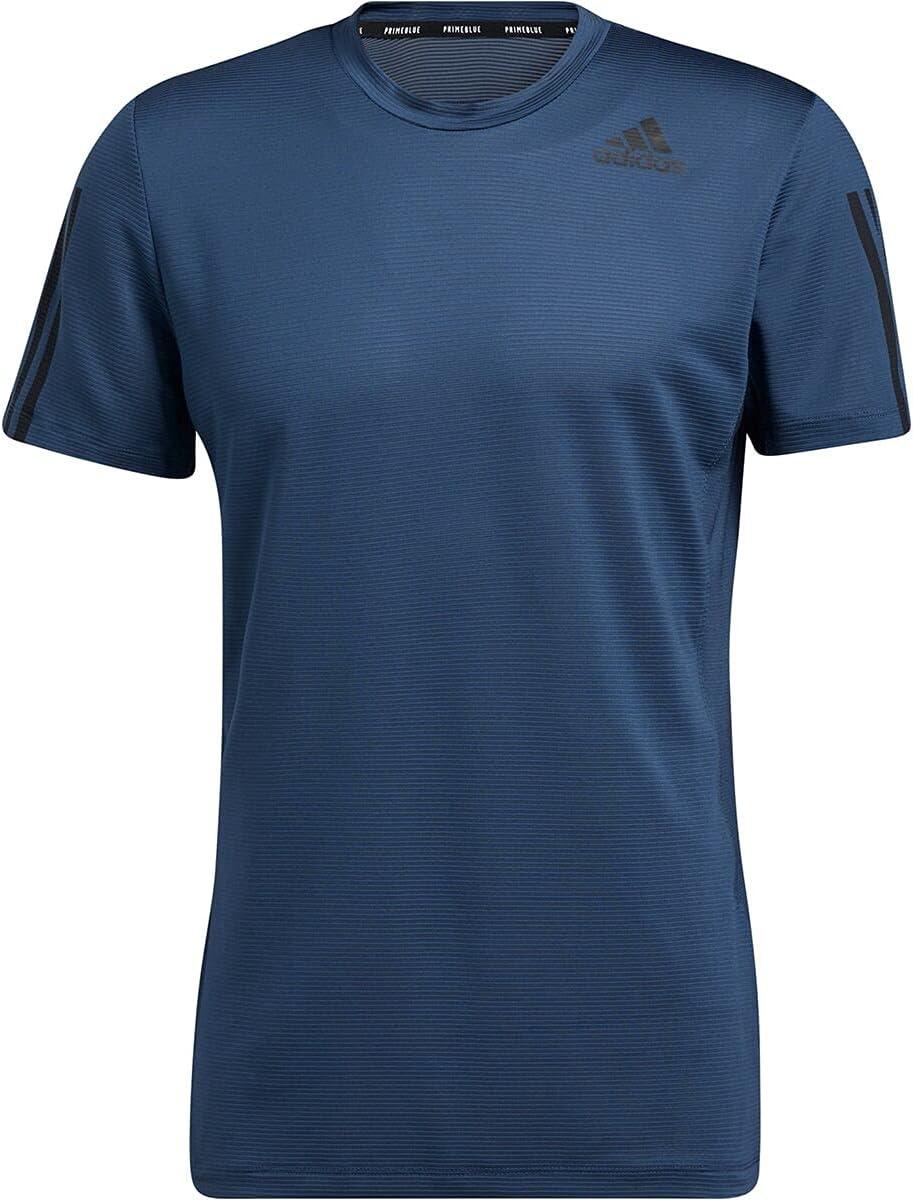 imageadidas Mens Primeblue Designed 2 Move 3Stripes TeeCrew Navy