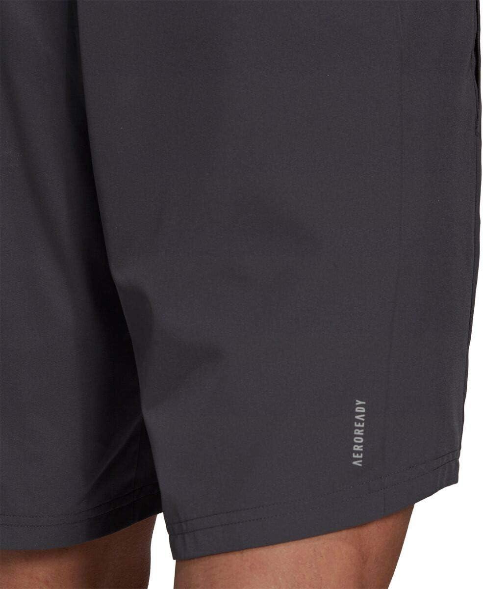 imageadidas Mens Run It 7quot ShortsDark Grey HeatherSolid Grey