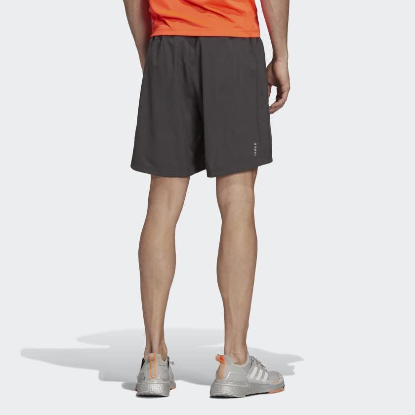 imageadidas Mens Run It 7quot ShortsGrey Six