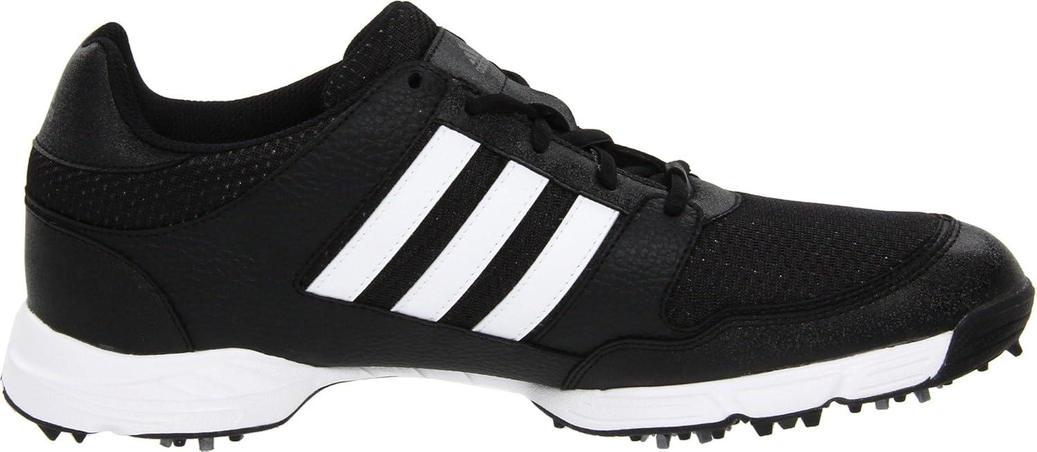 imageadidas Mens Tech Response 20 Golf ShoeBlackWhite