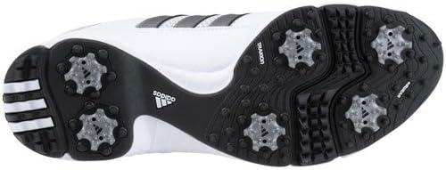 imageadidas Mens Tech Response 20 Golf ShoeWhiteDark Silver Metallic