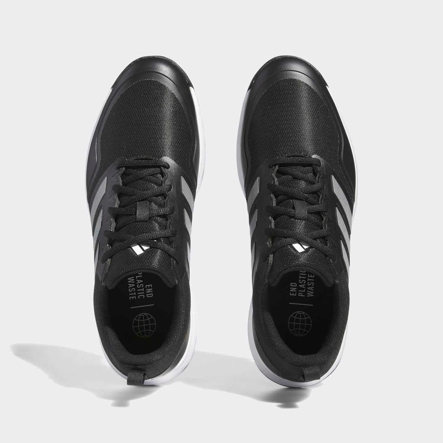 imageadidas Mens Tech Response 30 Spikeless Golf ShoesCore BlackFootwear White