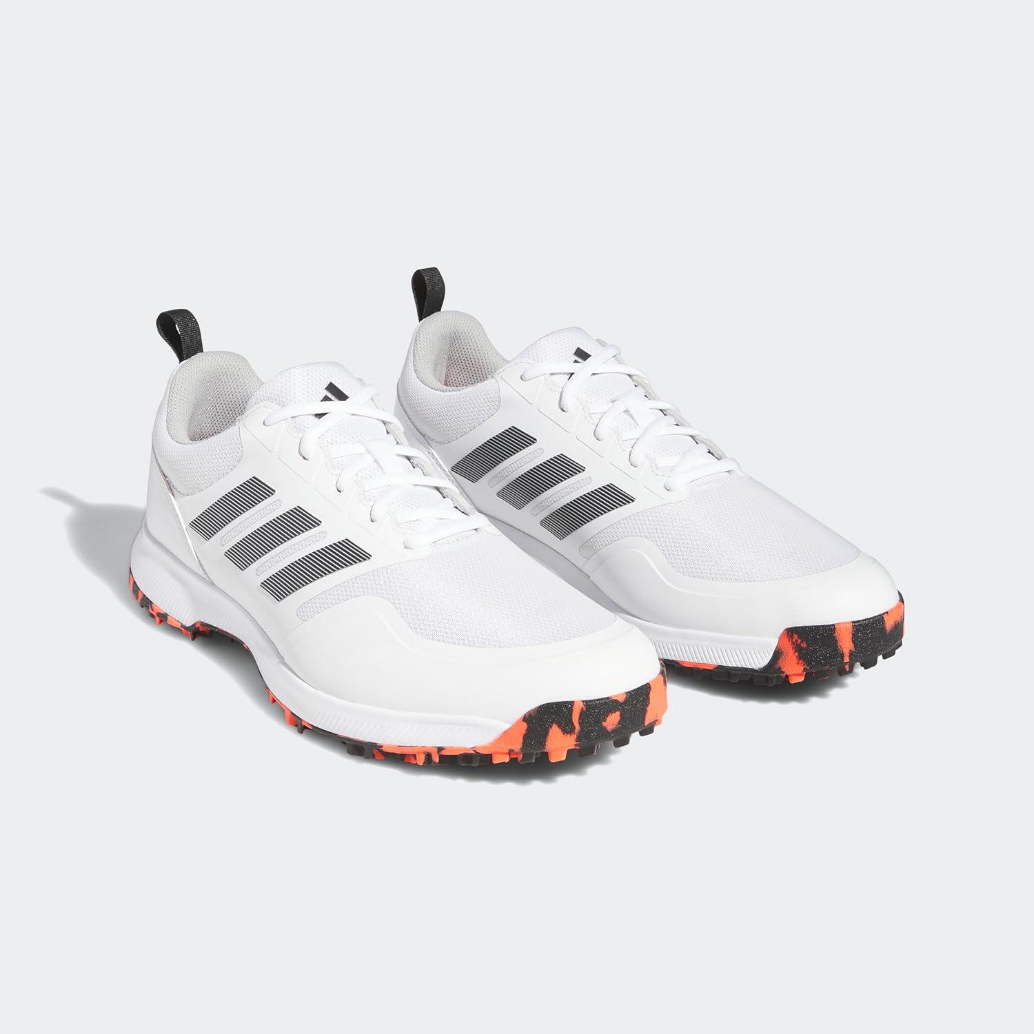 imageadidas Mens Tech Response 30 Spikeless Golf ShoesFootwear WhiteCore BlackGrey Two