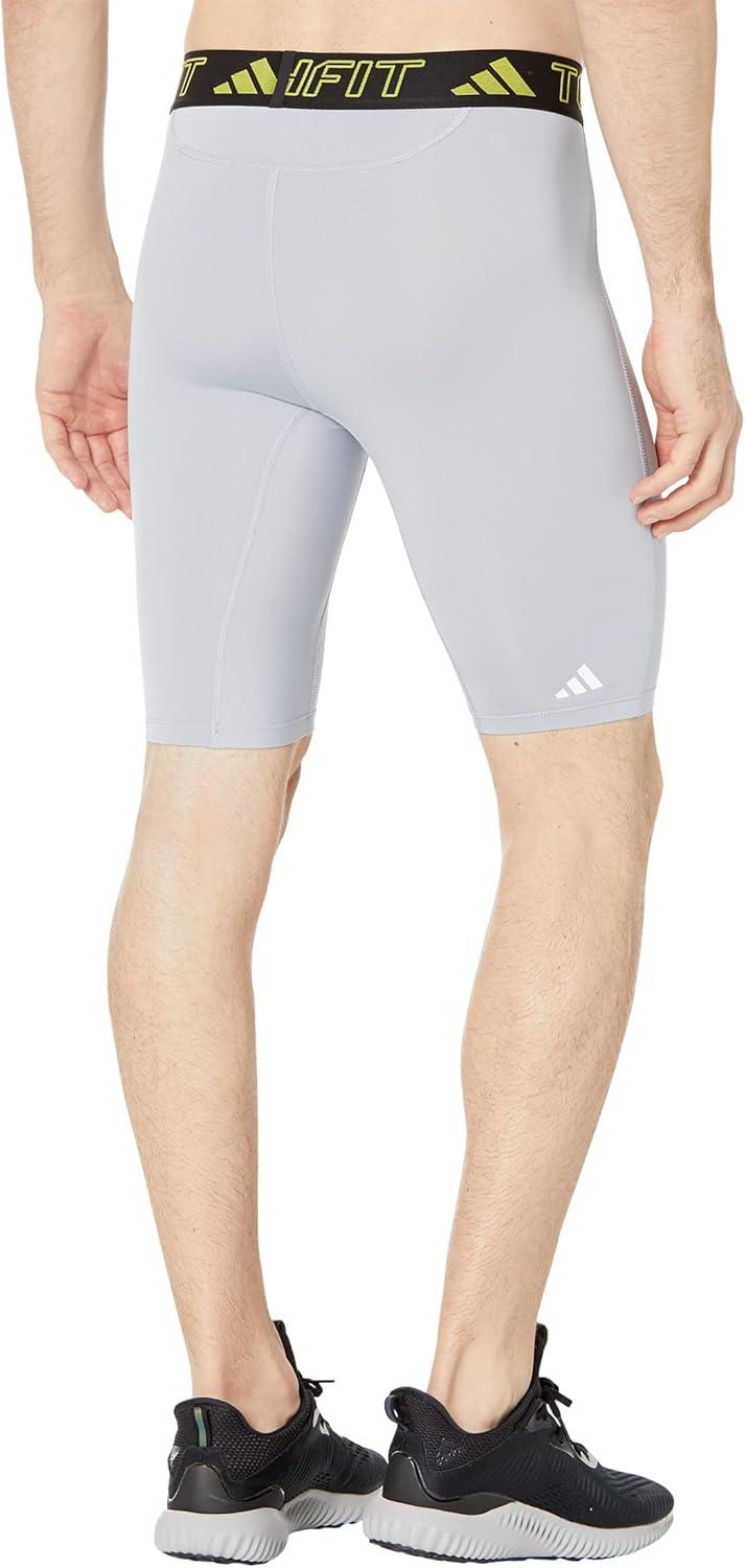 imageadidas Mens Techfit Aeroready Training Short TightsHalo Silver