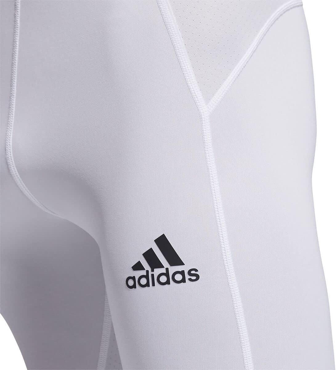 imageadidas Mens Techfit Short TightsWhite