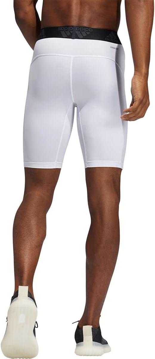 imageadidas Mens Techfit Short TightsWhite