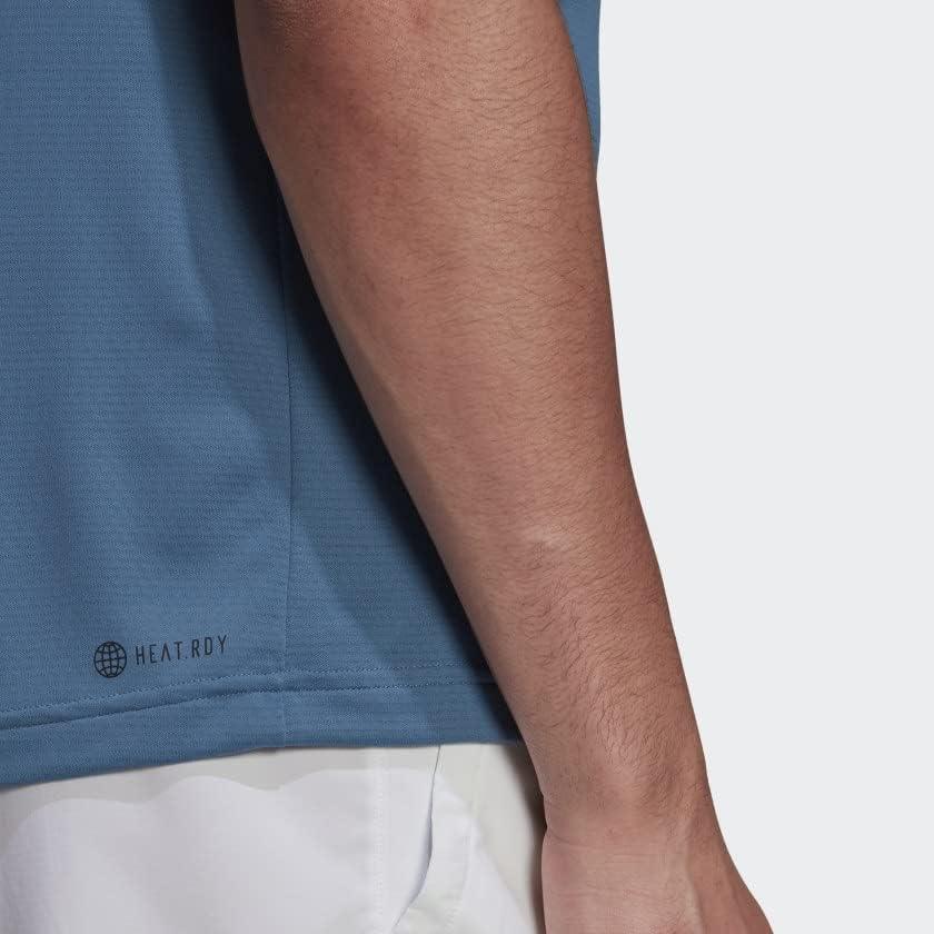 imageadidas Mens Tennis Freelift Polo ShirtAltered Blue