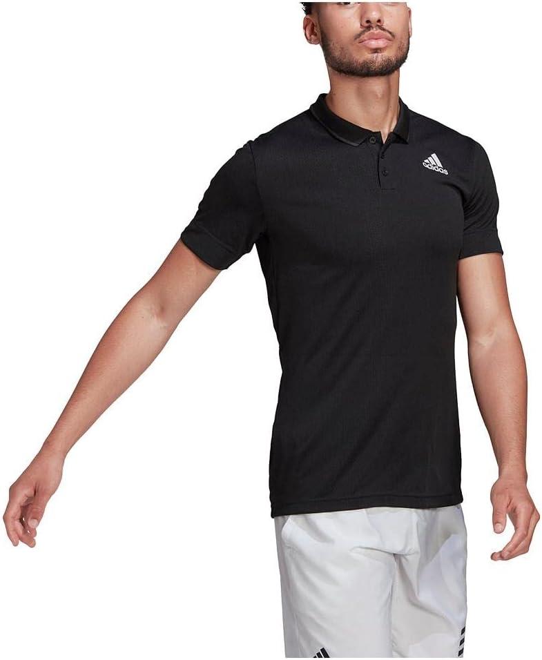 imageadidas Mens Tennis Freelift Polo ShirtBlack2022