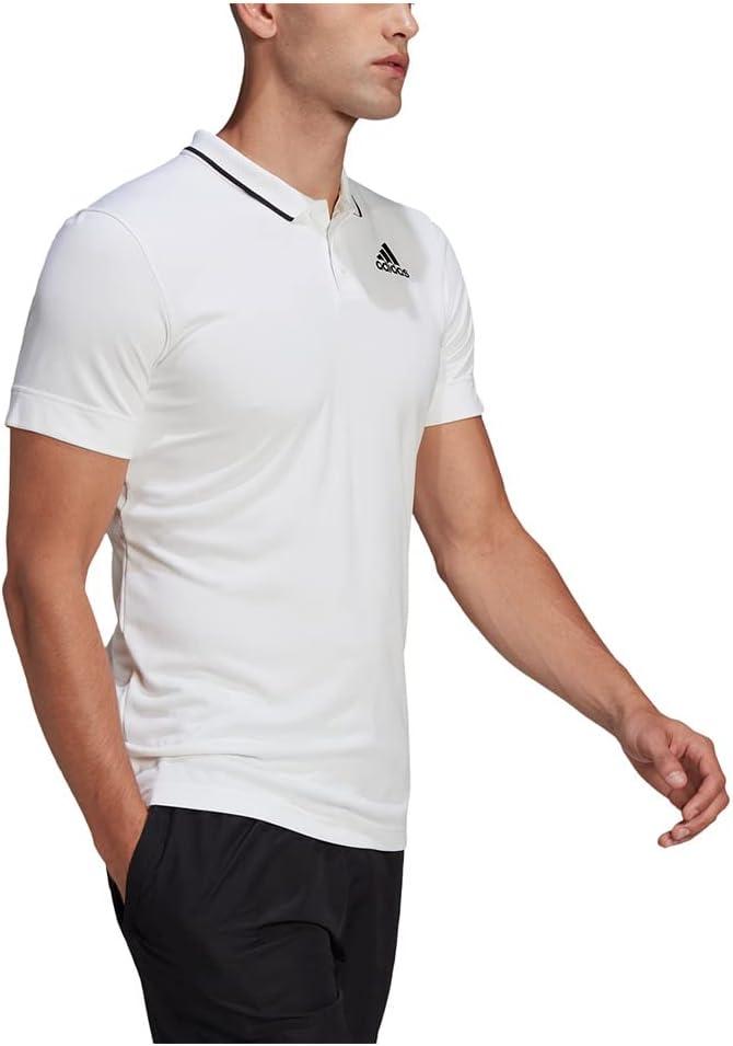 imageadidas Mens Tennis Freelift Polo ShirtWhite2022