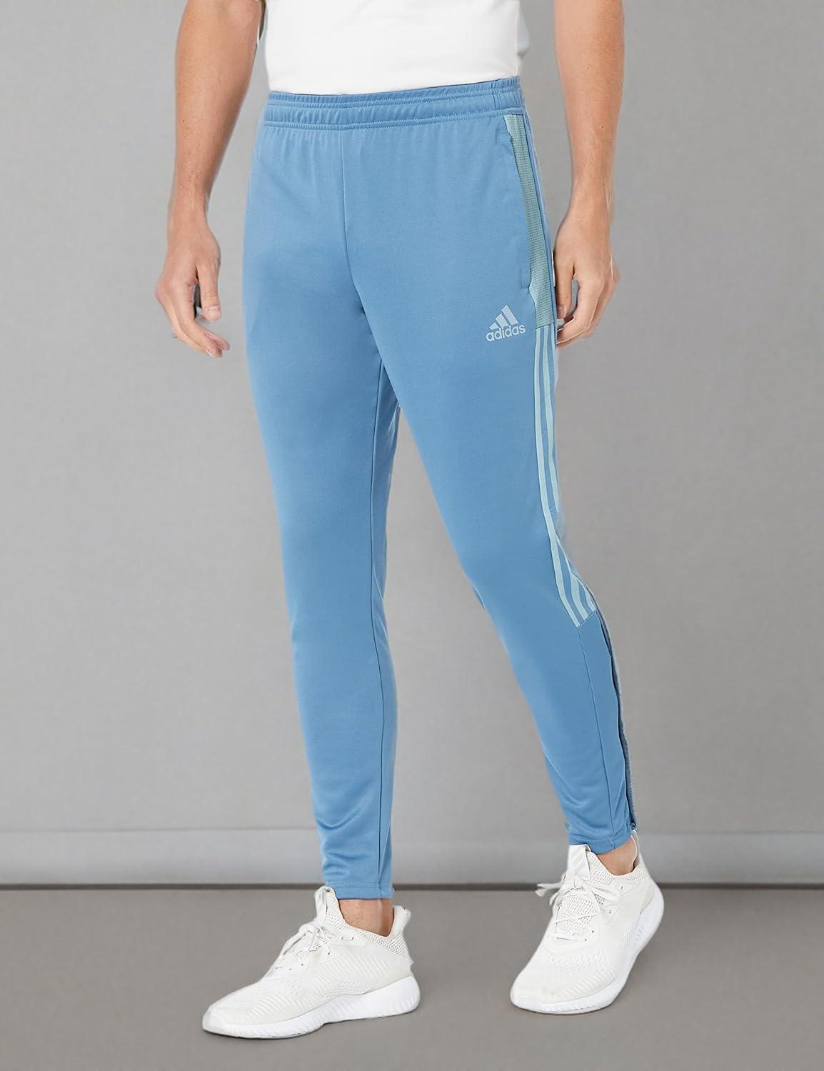 imageadidas Mens Tiro 21 Track PantsAltered BlueMagic Grey