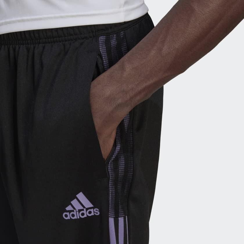 imageadidas Mens Tiro 21 Track PantsBlack  Magic Lilac