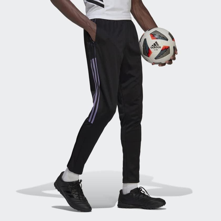 imageadidas Mens Tiro 21 Track PantsBlack  Magic Lilac