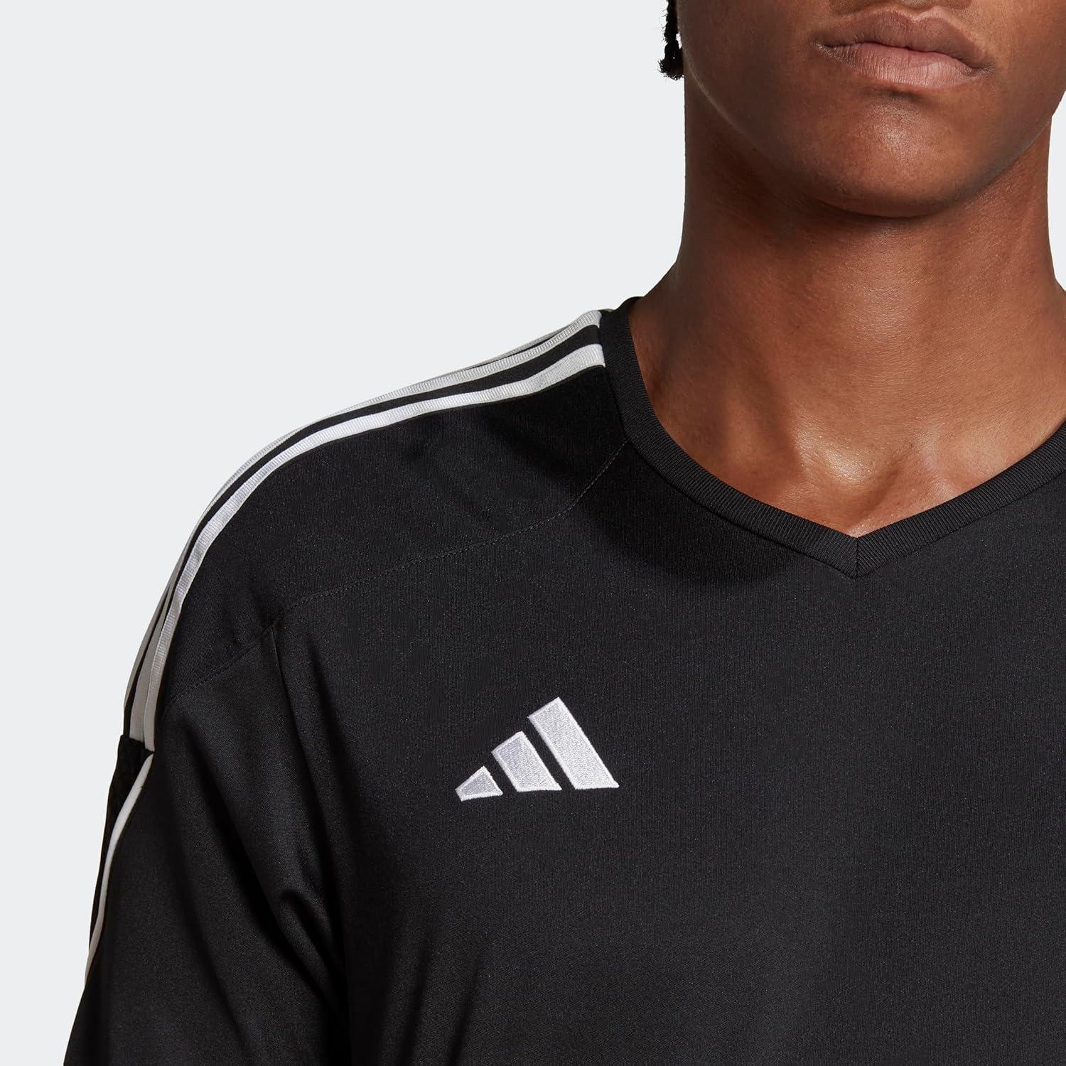 imageadidas Mens Tiro 23 JerseyBlackWhite