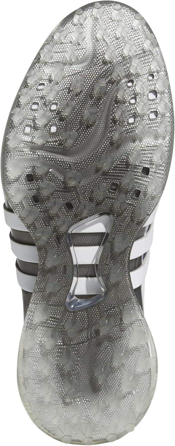 imageadidas Mens Tour360 25 Wide Spikeless ShoesFootwear WhiteFootwear WhiteSilver Metallic