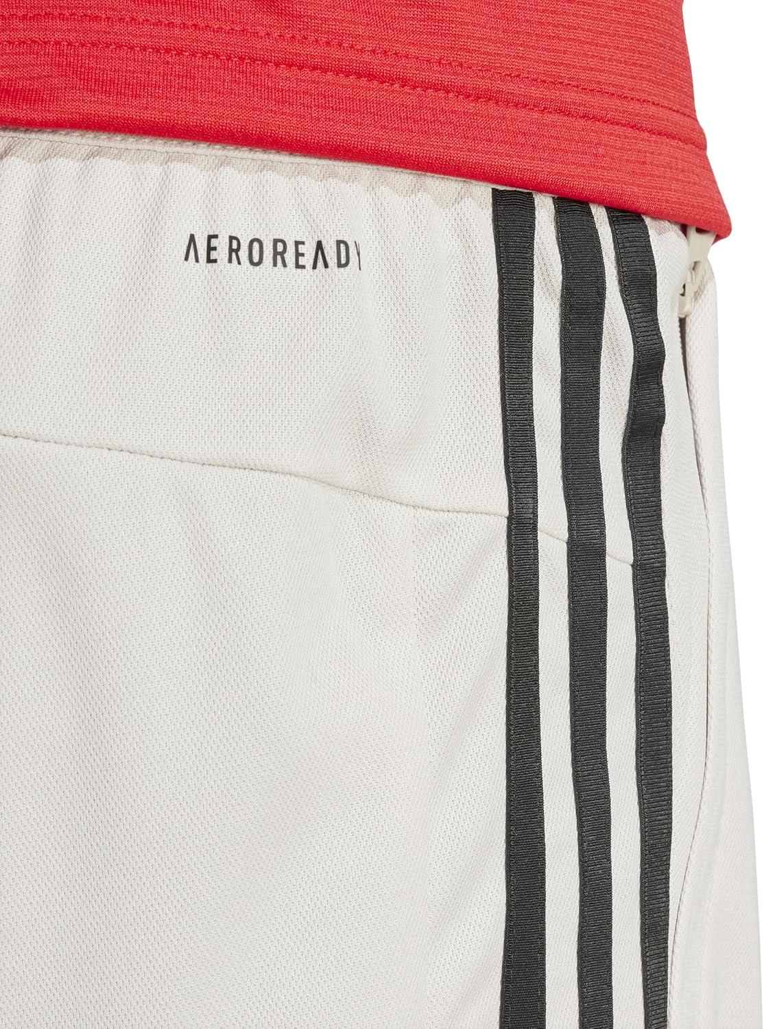 imageadidas Mens Train Essentials Piqu 3Stripes ShortsWonder AluminaBlack