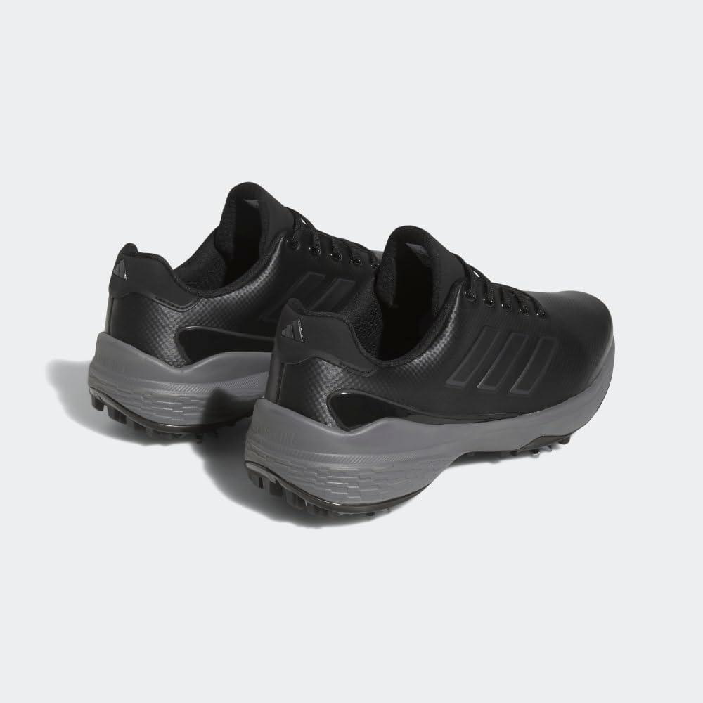 imageadidas Mens ZG23 Golf ShoeCore BlackDark Silver MetallicSilver Metallic