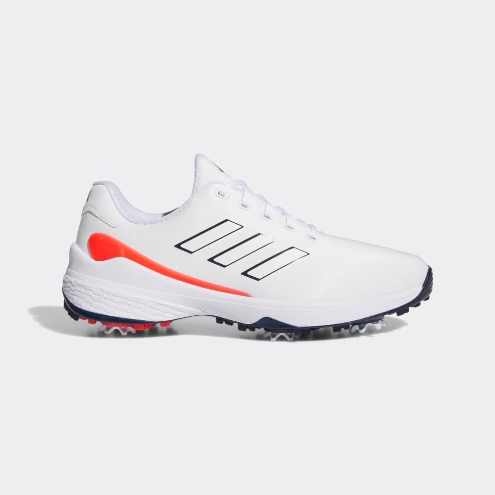 imageadidas Mens ZG23 Golf ShoeFootwear WhiteCollegiate NavyBright Red