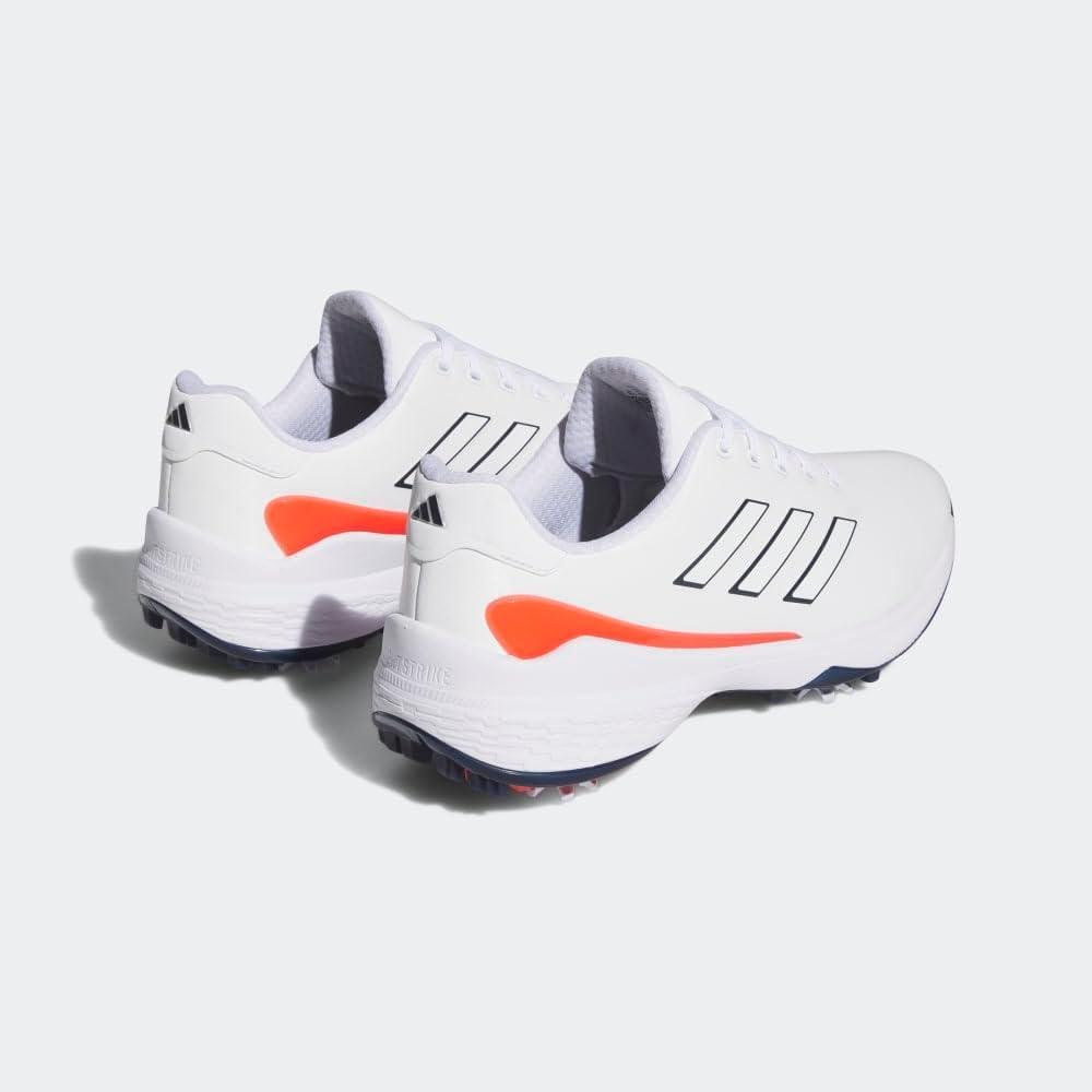 imageadidas Mens ZG23 Golf ShoeFootwear WhiteCollegiate NavyBright Red