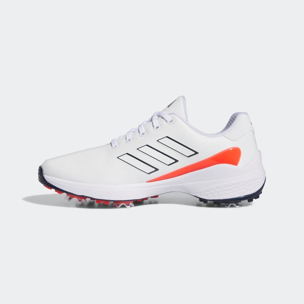 imageadidas Mens ZG23 Golf ShoeFootwear WhiteCollegiate NavyBright Red