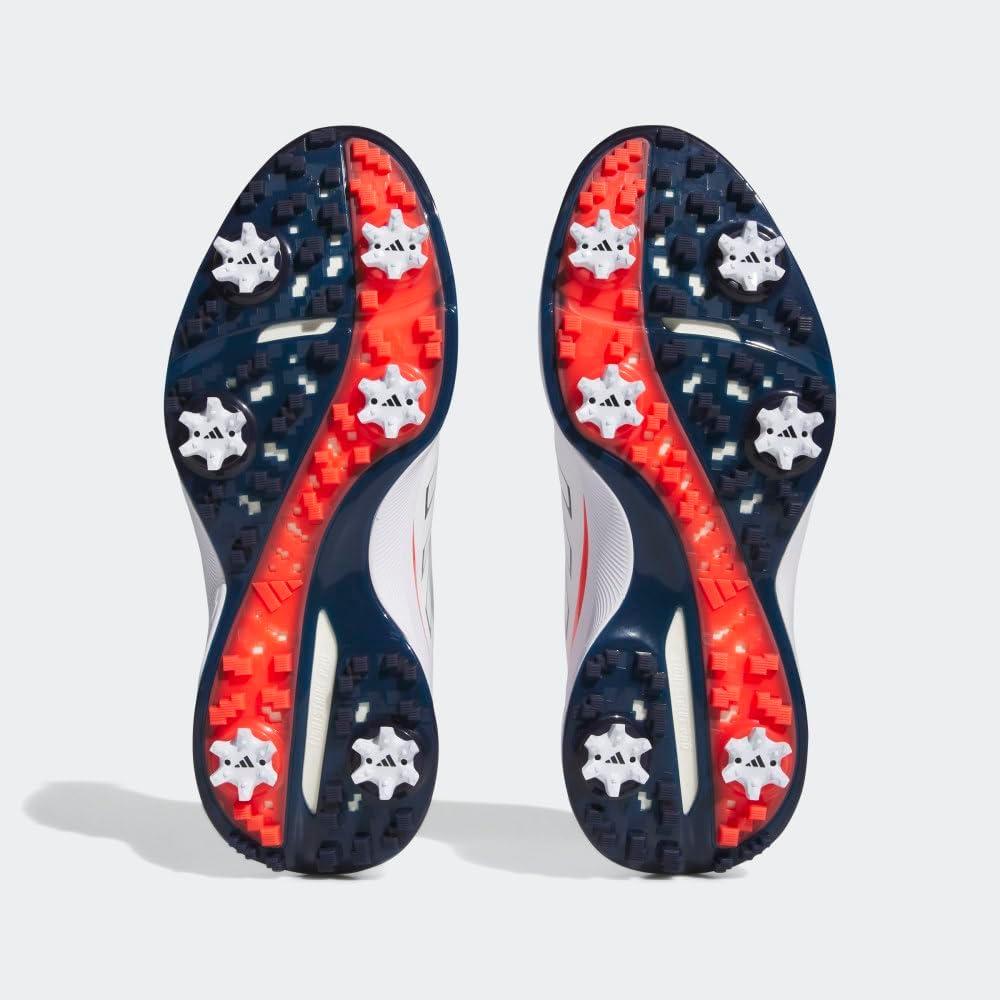 imageadidas Mens ZG23 Golf ShoeFootwear WhiteCollegiate NavyBright Red