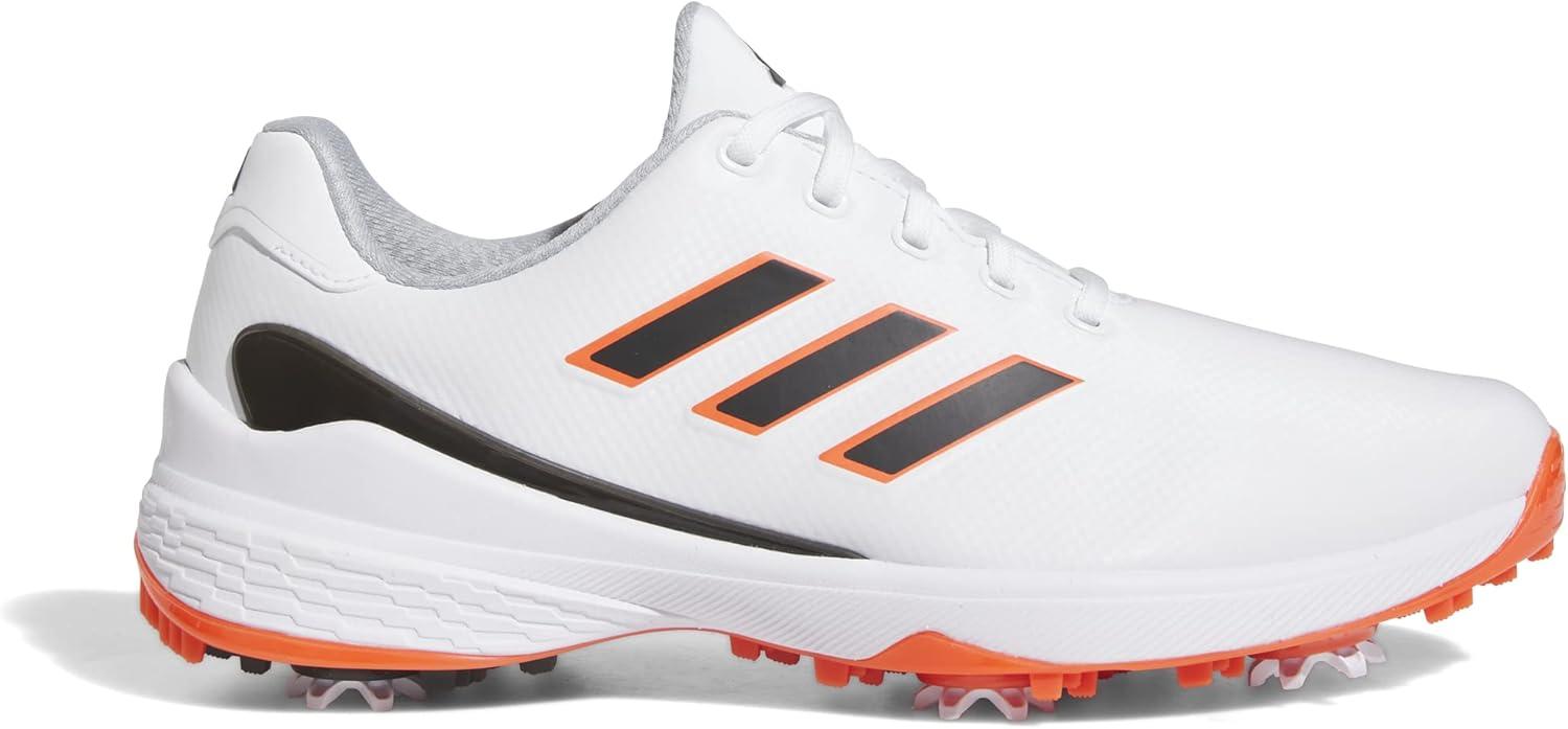 imageadidas Mens ZG23 Golf ShoeFootwear WhiteCore BlackSemi Solar Red