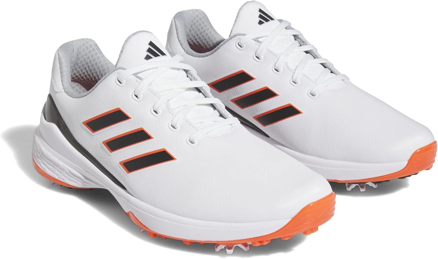 imageadidas Mens ZG23 Golf ShoeFootwear WhiteCore BlackSemi Solar Red
